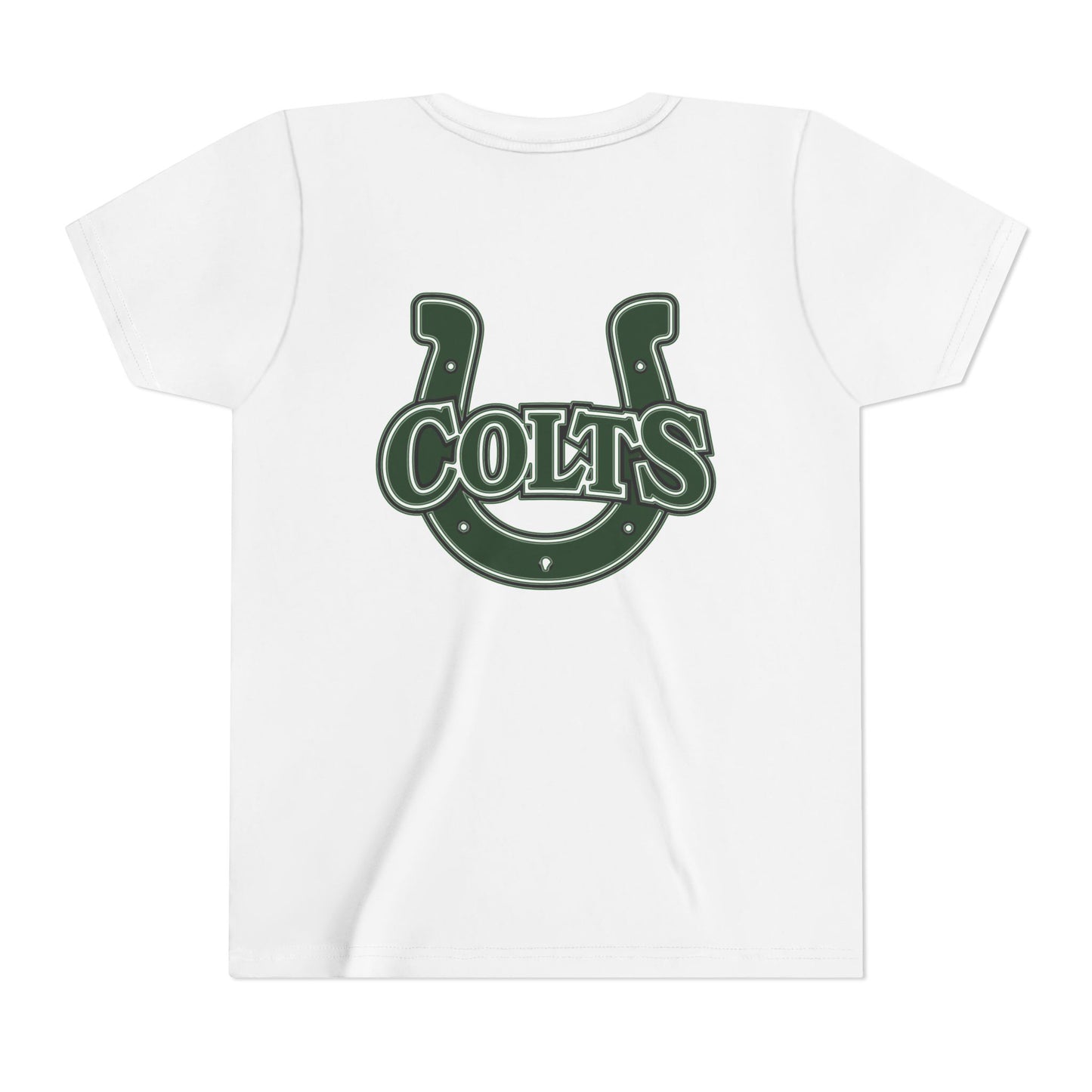 Cloverleaf Colts Follow Jesus Youth Short Sleeve Tee