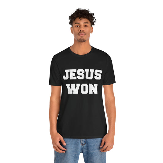 Medina Bees Jesus Won Unisex Jersey Short Sleeve Tee