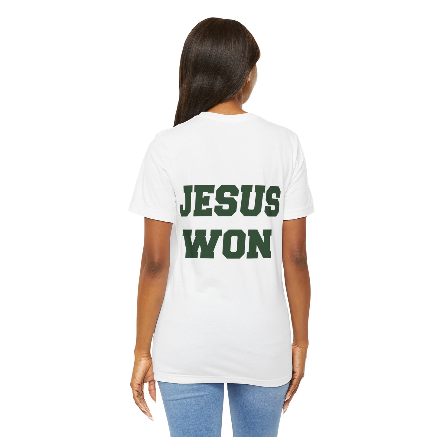 Medina Bees Jesus Won 2 Unisex Jersey Short Sleeve Tee