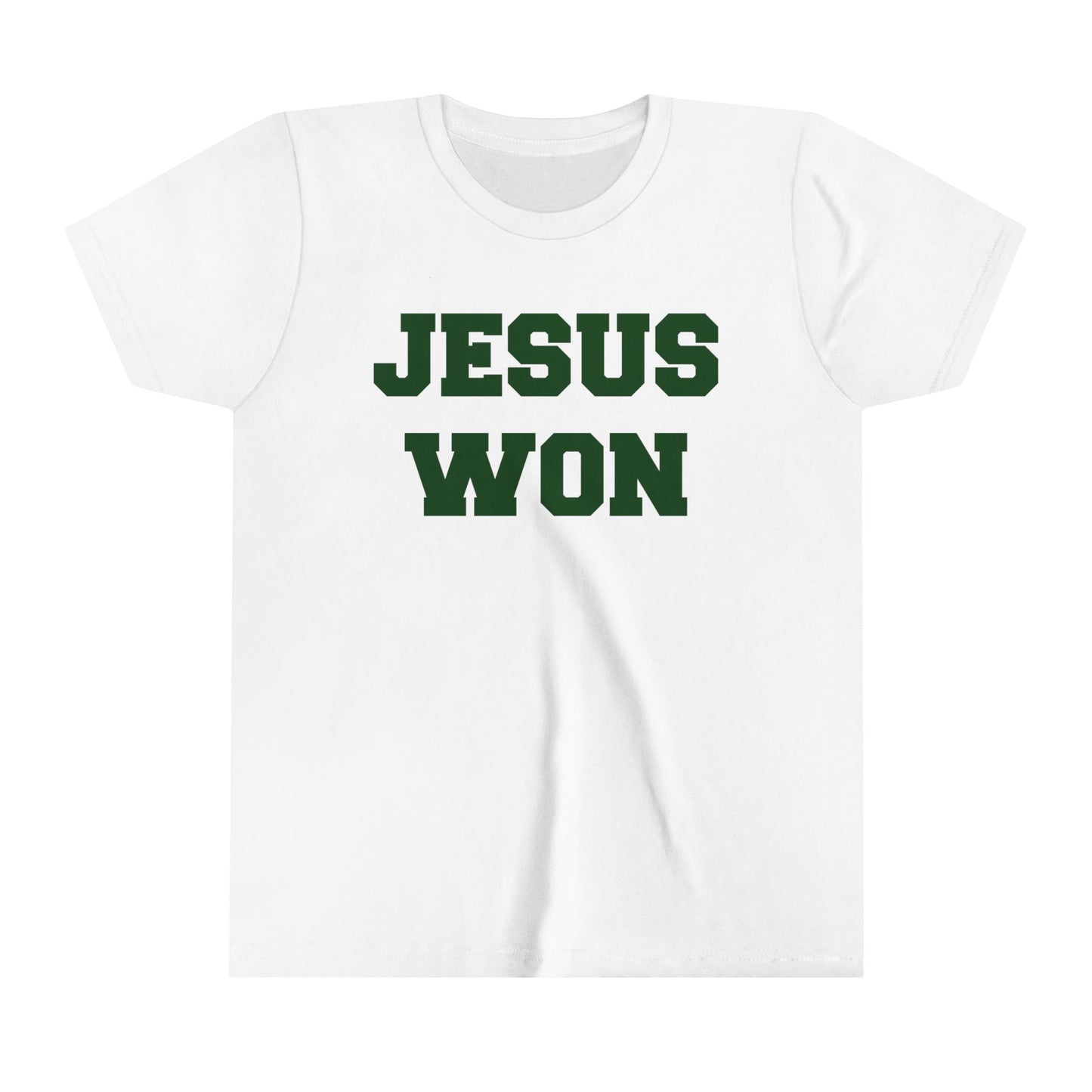 Medina Bees Jesus Won Youth Short Sleeve Tee