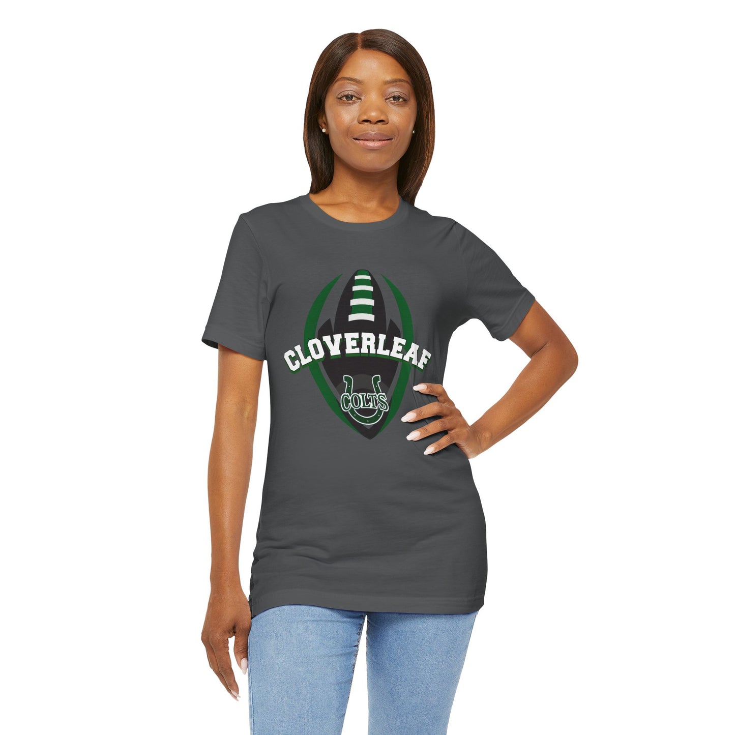 Cloverleaf Colts Football Unisex Tee