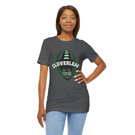 Cloverleaf Colts Football Unisex Tee