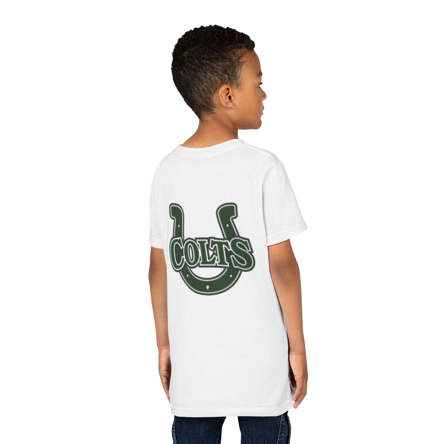 Cloverleaf Colts Follow Jesus Youth Short Sleeve Tee