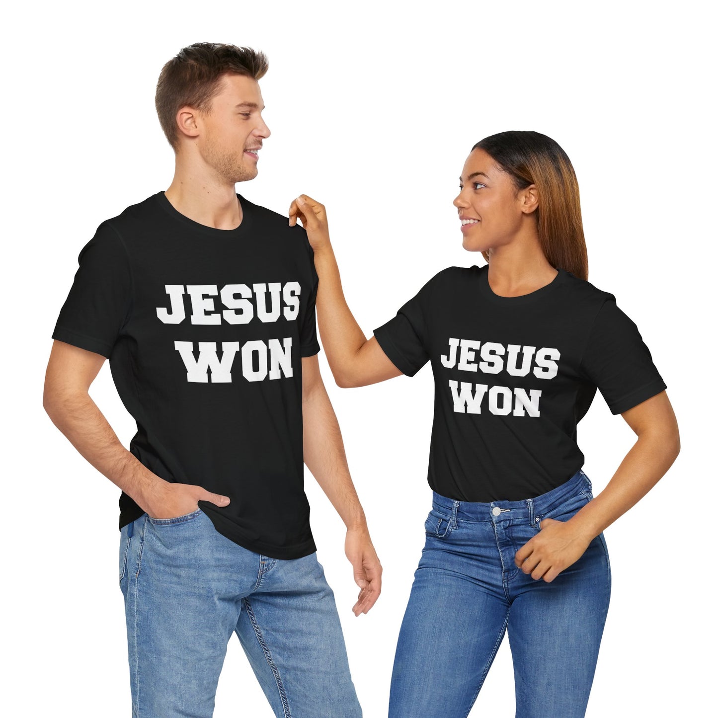 Medina Bees Jesus Won Unisex Jersey Short Sleeve Tee