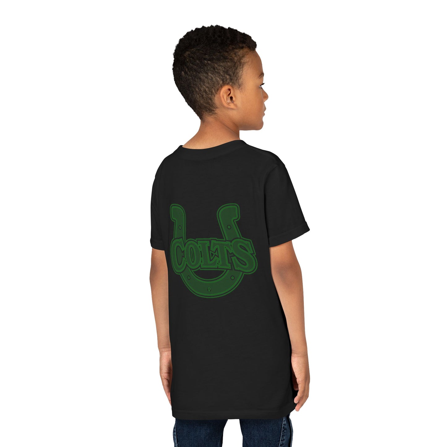 Cloverleaf Colts Follow Jesus Youth Short Sleeve Tee