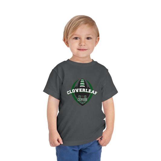 Cloverleaf Football Toddler Tee