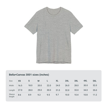 Unisex Jersey Short Sleeve Tee