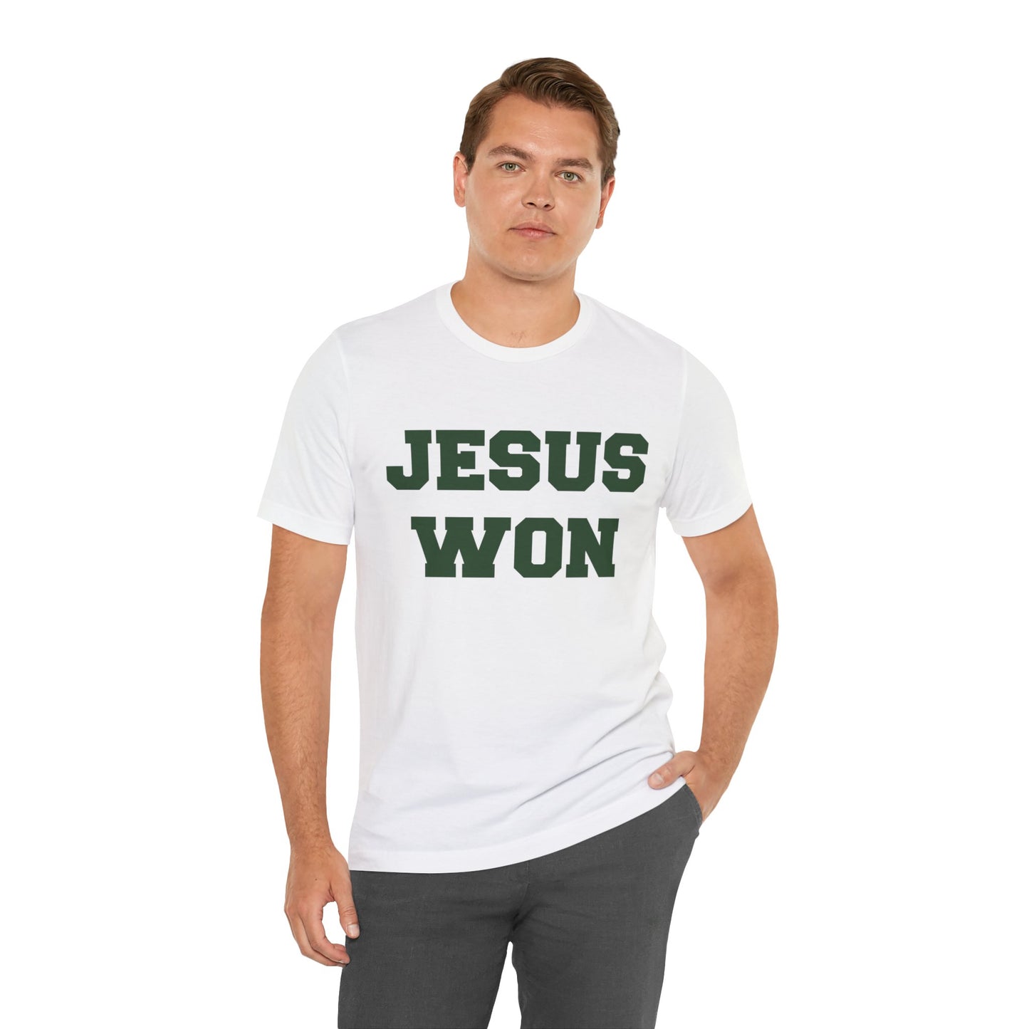 Medina Bees Jesus Won Unisex Jersey Short Sleeve Tee