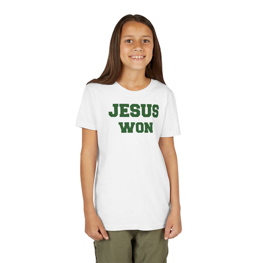 Cloverleaf Colts Jesus Won Youth Short Sleeve Tee