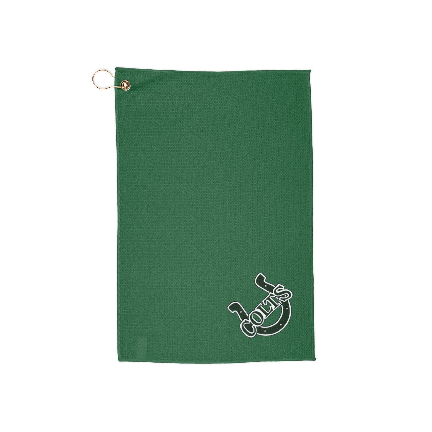 Cloverleaf Golf Towel Green