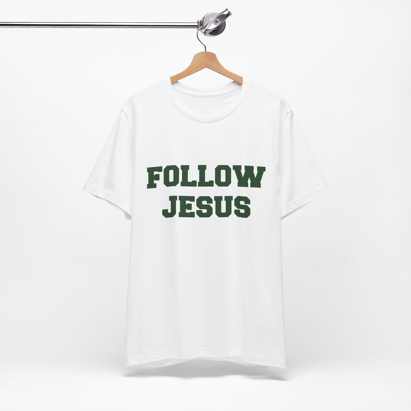 Medina Bees Follow Jesus Unisex Jersey Short Sleeve Tee