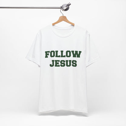 Medina Bees Follow Jesus Unisex Jersey Short Sleeve Tee