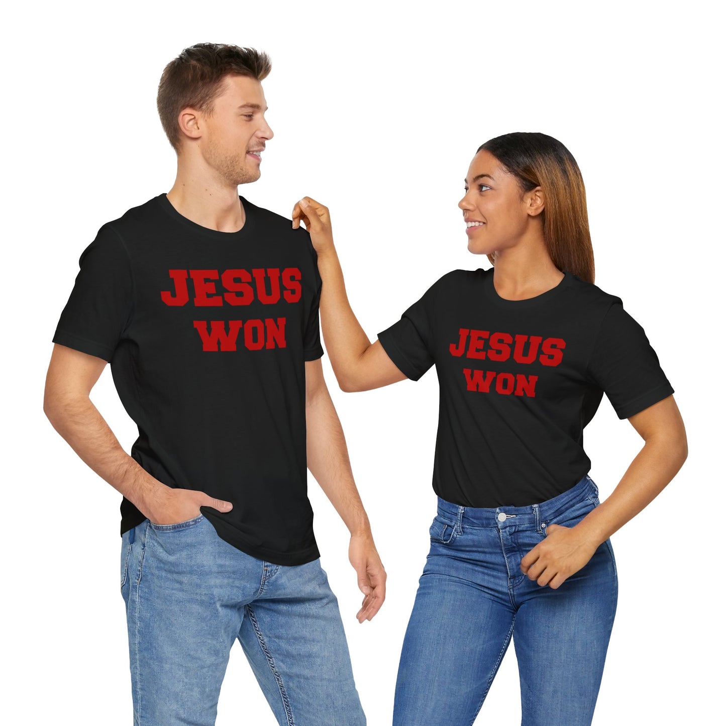 Ohio Jesus Won Unisex Jersey Short Sleeve Tee